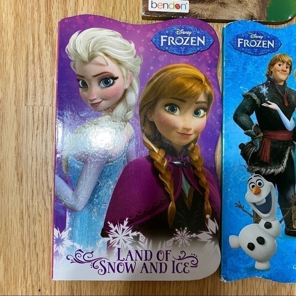 Frozen & Cat Book Bundle Kids (3) Hardcover Disney - Picture 2 of 5
